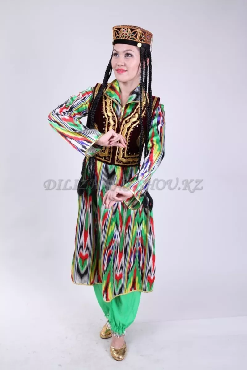  Узбекские национальные взрослые костюмы в Астане на прокат 3