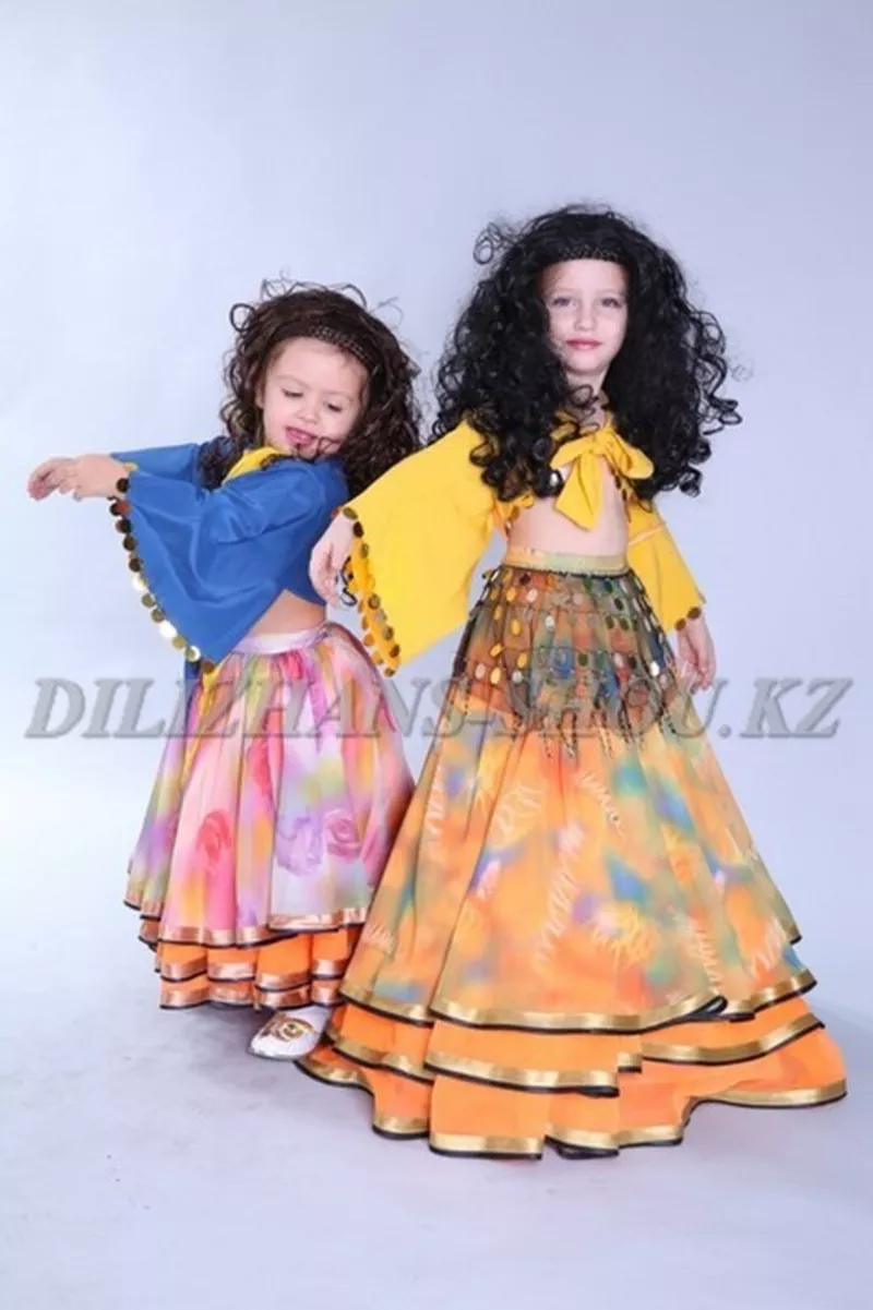 Детские цыганские народные костюмы