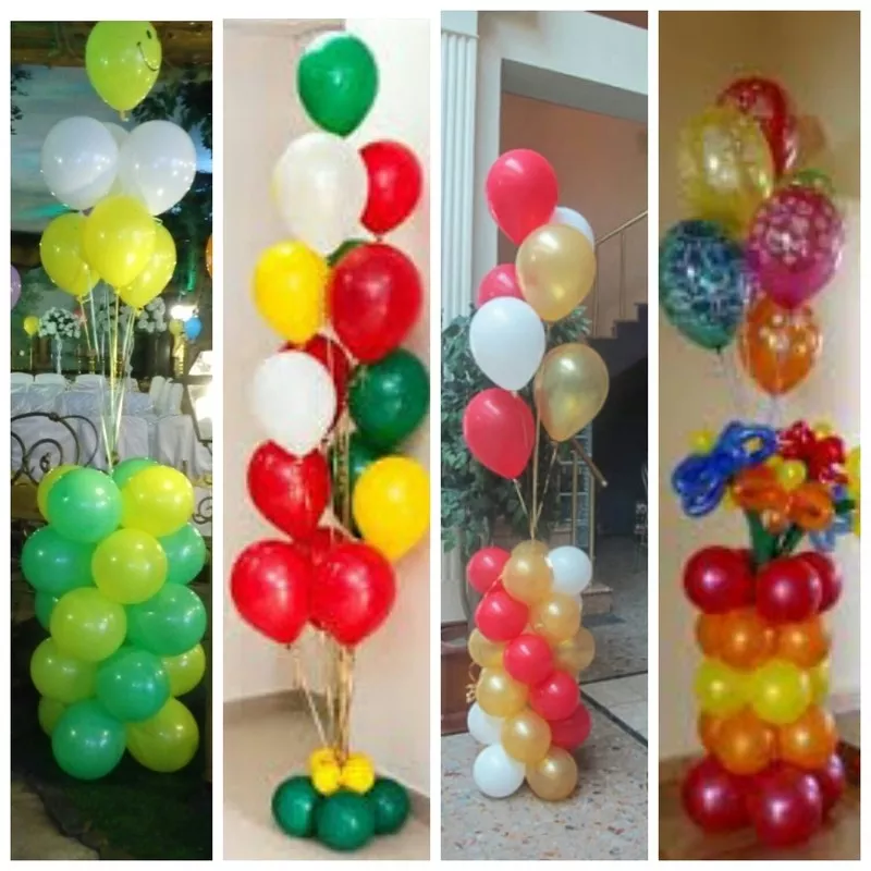Гелиевые шары на заказ Оформление праздников воздушными шарами 2