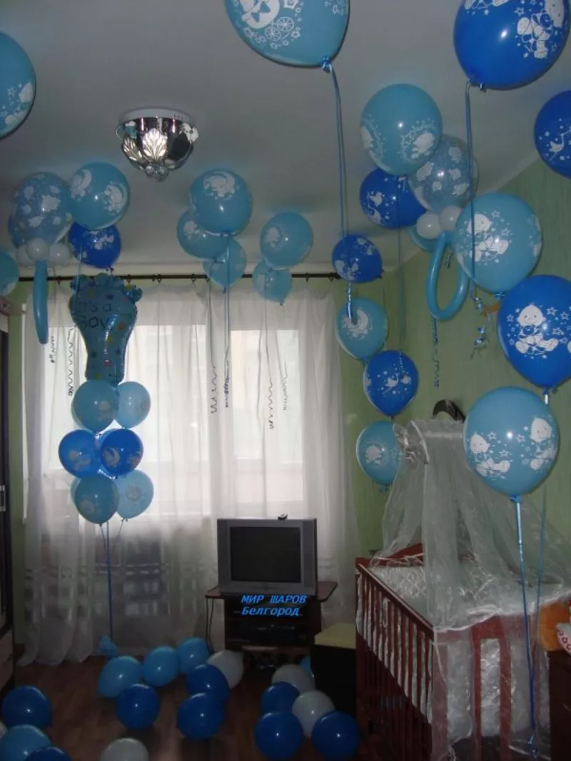 Гелиевые шары на заказ Оформление праздников воздушными шарами 4