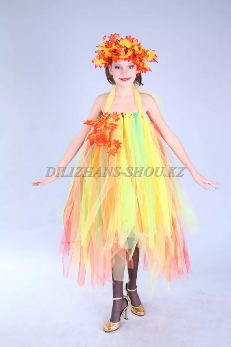 Карнавальный костюм «Мисс Осень» для осеннего бала