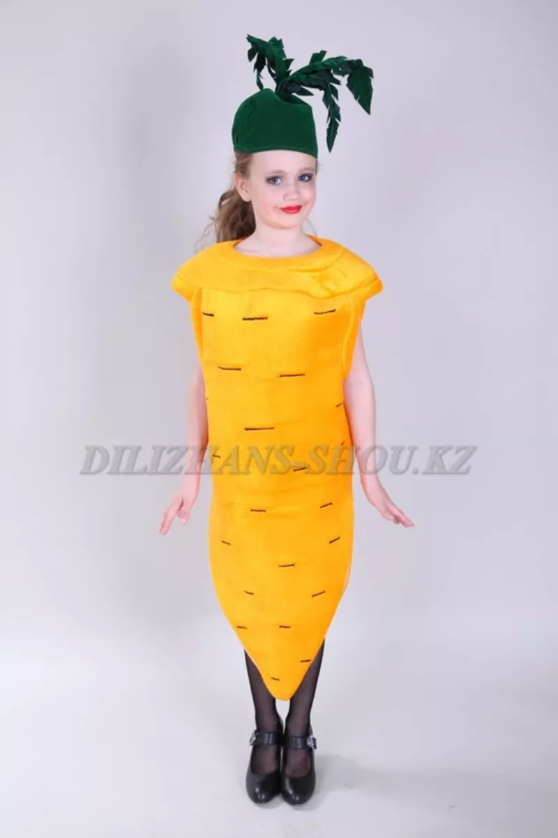 Карнавальный костюм «Морковь» для осеннего бала 2
