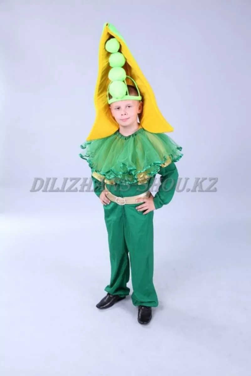 Карнавальный костюм «Горох» для осеннего бала 3