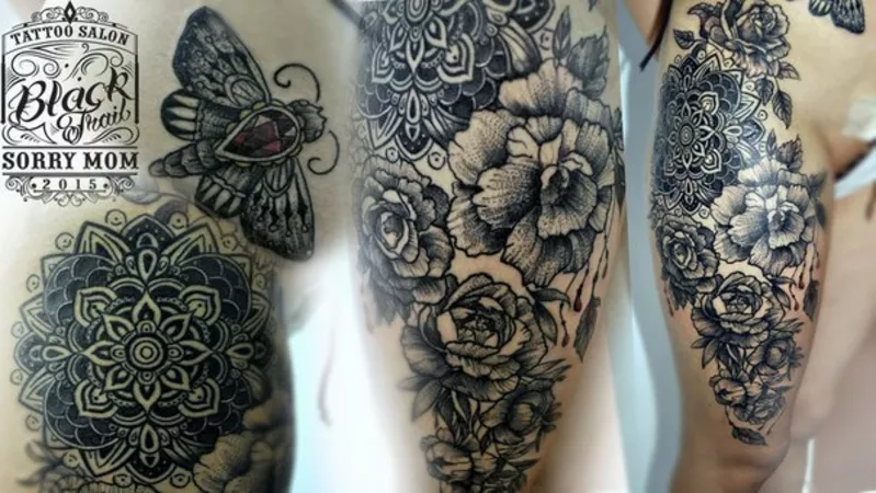 Tattoo Room Дмитрия Коновалова. Художественные татуировки,  Удаление. 6