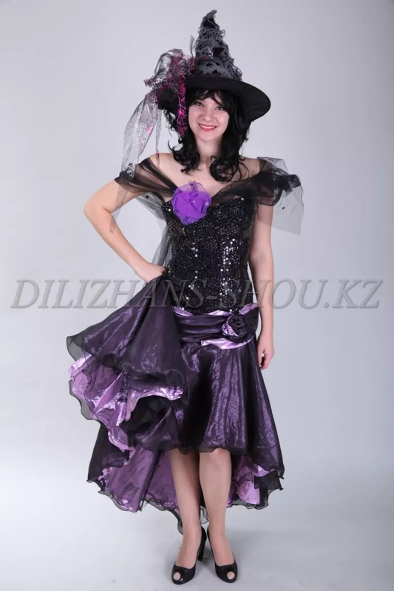 Карнавальный костюм «Ведьмочка» на Хэллоуин 2
