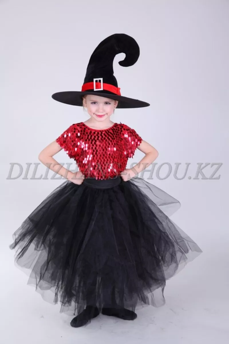 Карнавальный костюм «Ведьмочка» на Хэллоуин 6