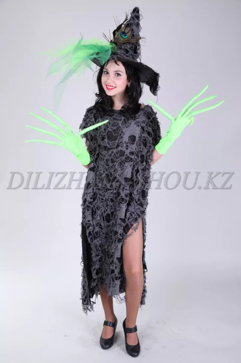Карнавальный костюм «Ведьмочка» на Хэллоуин 8
