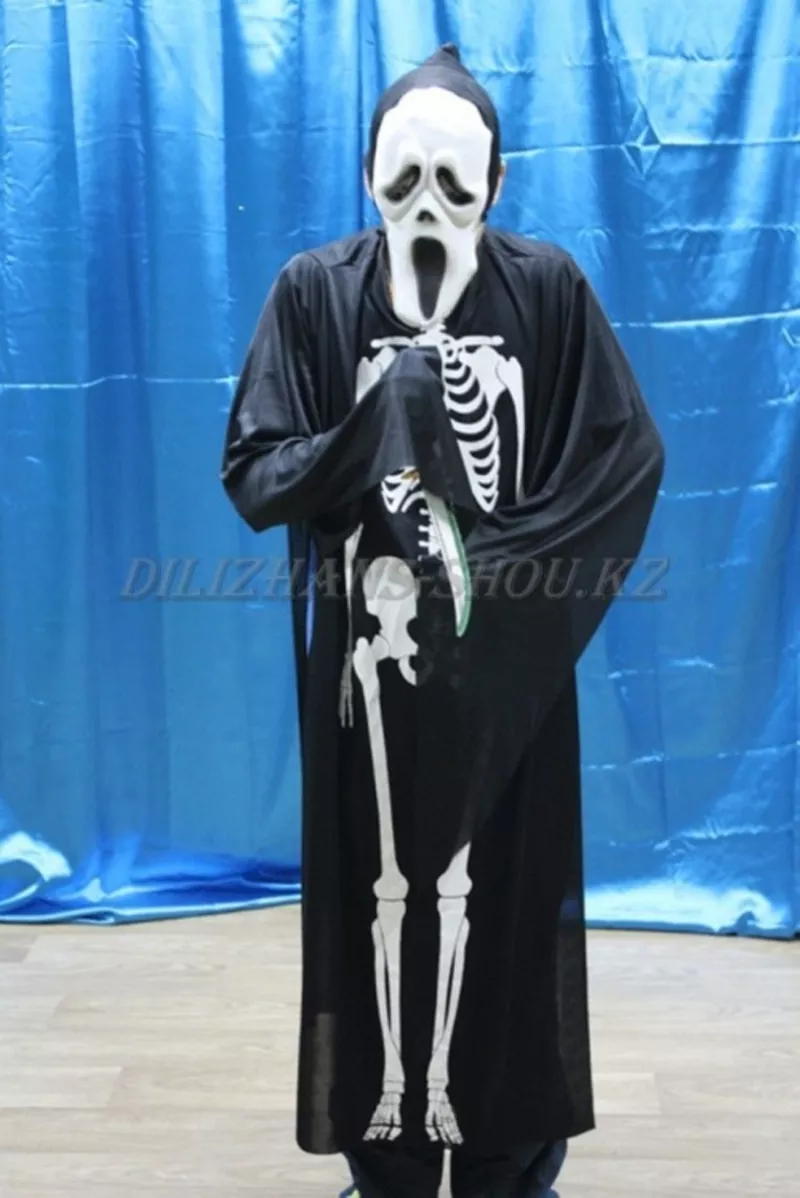 Карнавальный костюм «Скелет» на Хэллоуин 4
