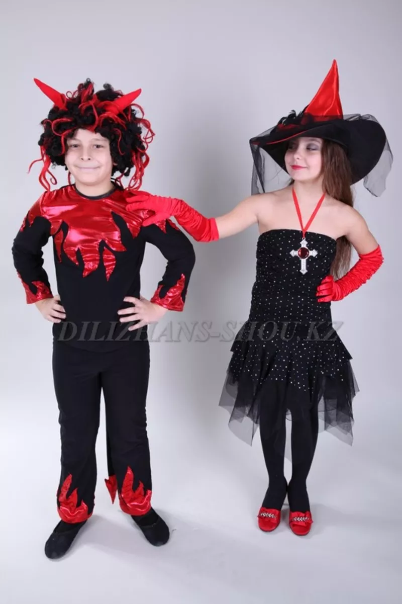Карнавальный костюм «Чертик» на Хэллоуин 2