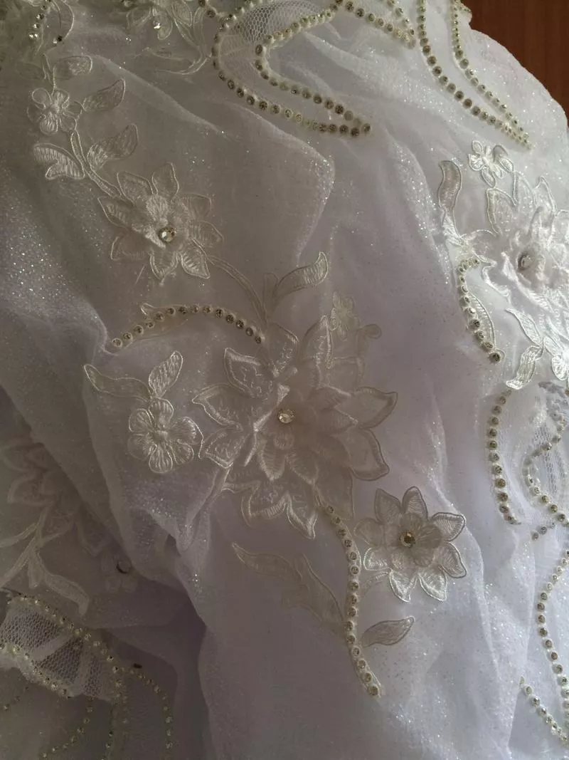 Продам свадебное платье 44-46 размер,  Польша  5