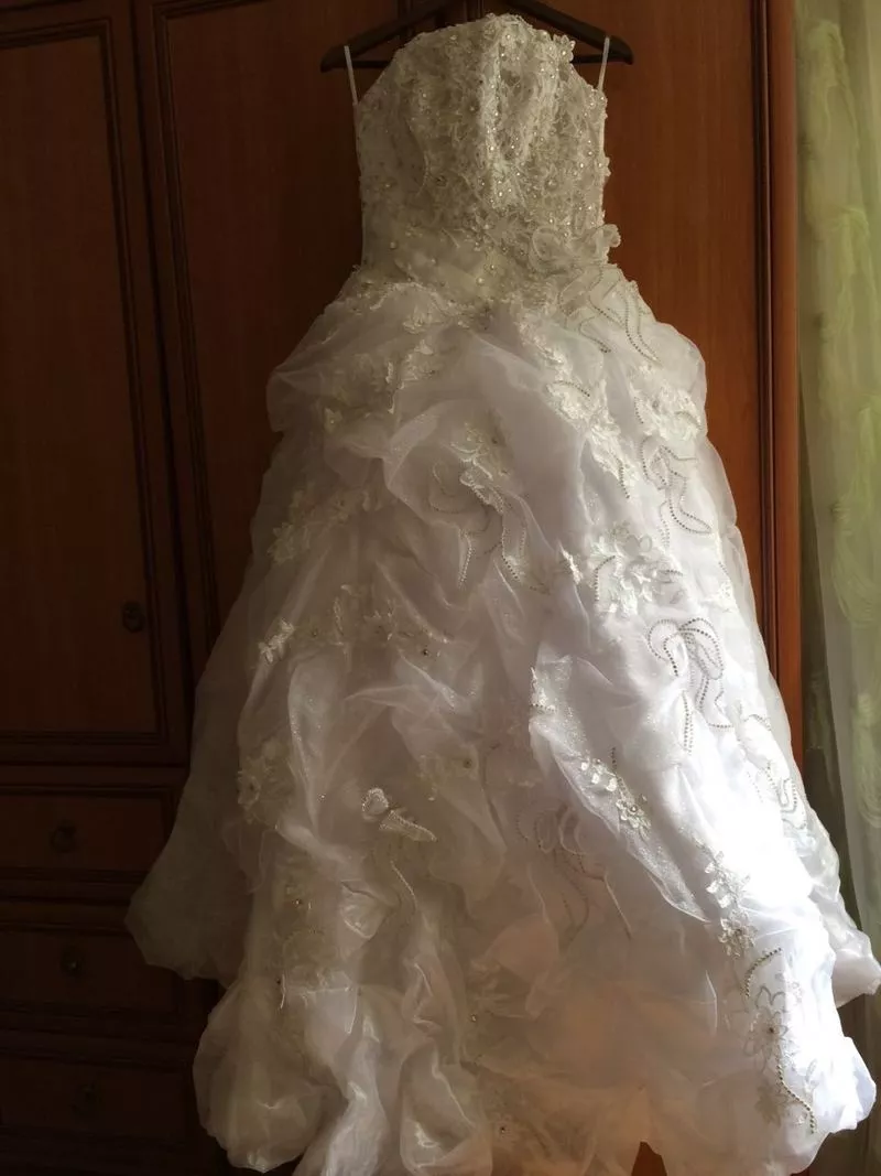 Продам свадебное платье 44-46 размер,  Польша  6