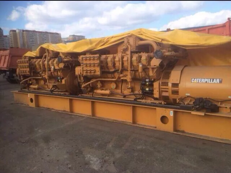 Газовая генераторная установка caterpillar g 3532 ta