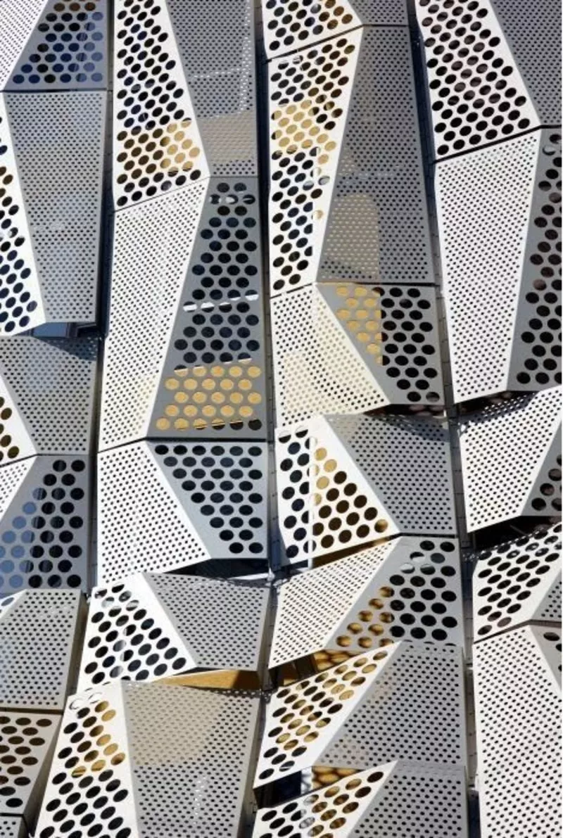 3D - вентфасад металлический,  Астана
