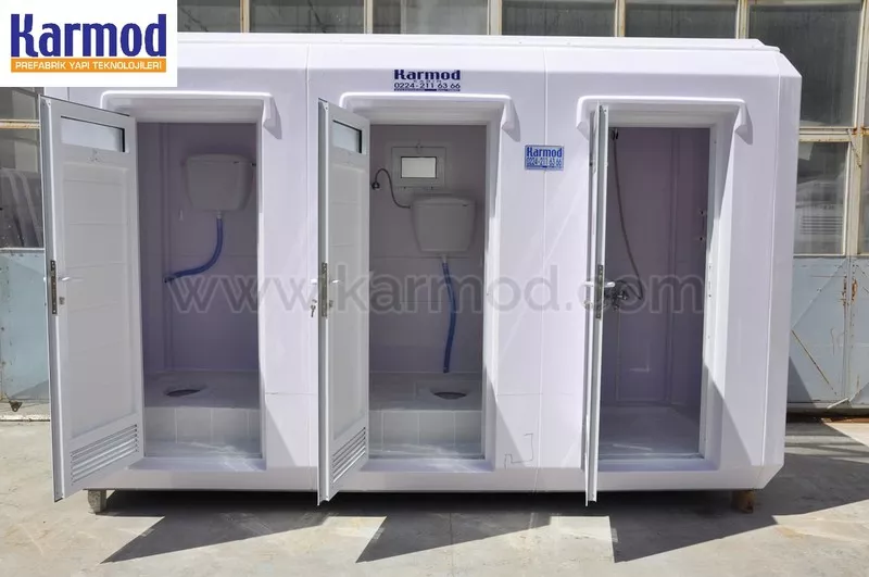 Модульные туалеты и душевые Кармод в Астане,  Казахстан низкие цены 6