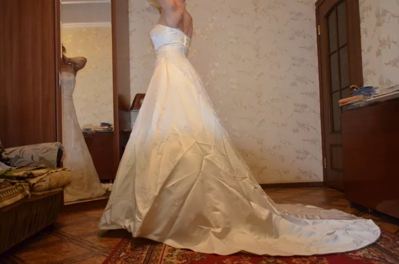Роскошное свадебное платье! 2