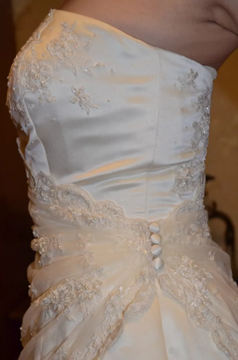 Роскошное свадебное платье! 3