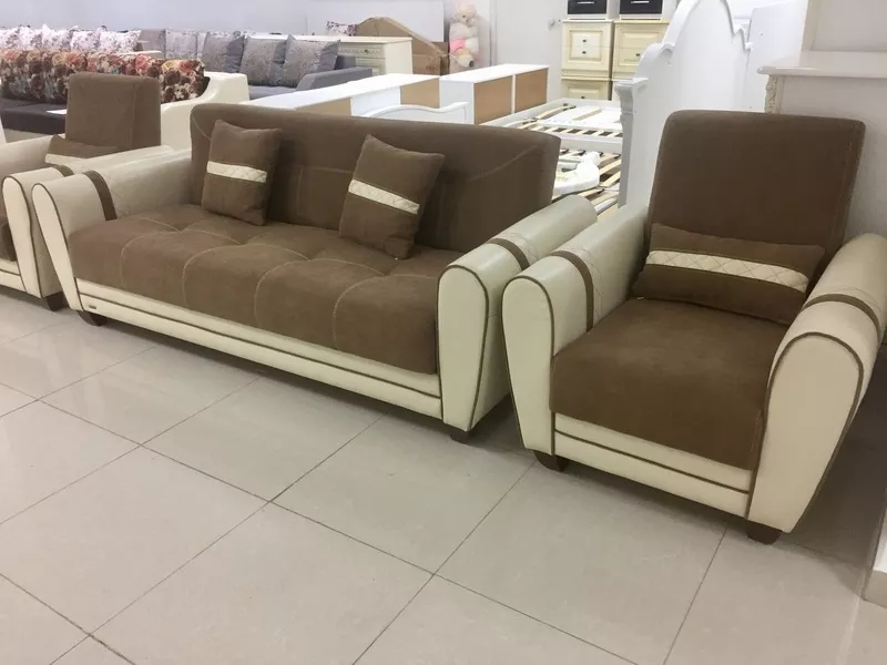 Новый диван с 2мя креслами - Ореон 2