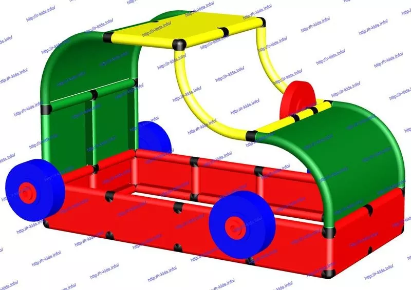 R-KIDS: Детский/игровой комплекс из конструктора “Машина” KMM-001