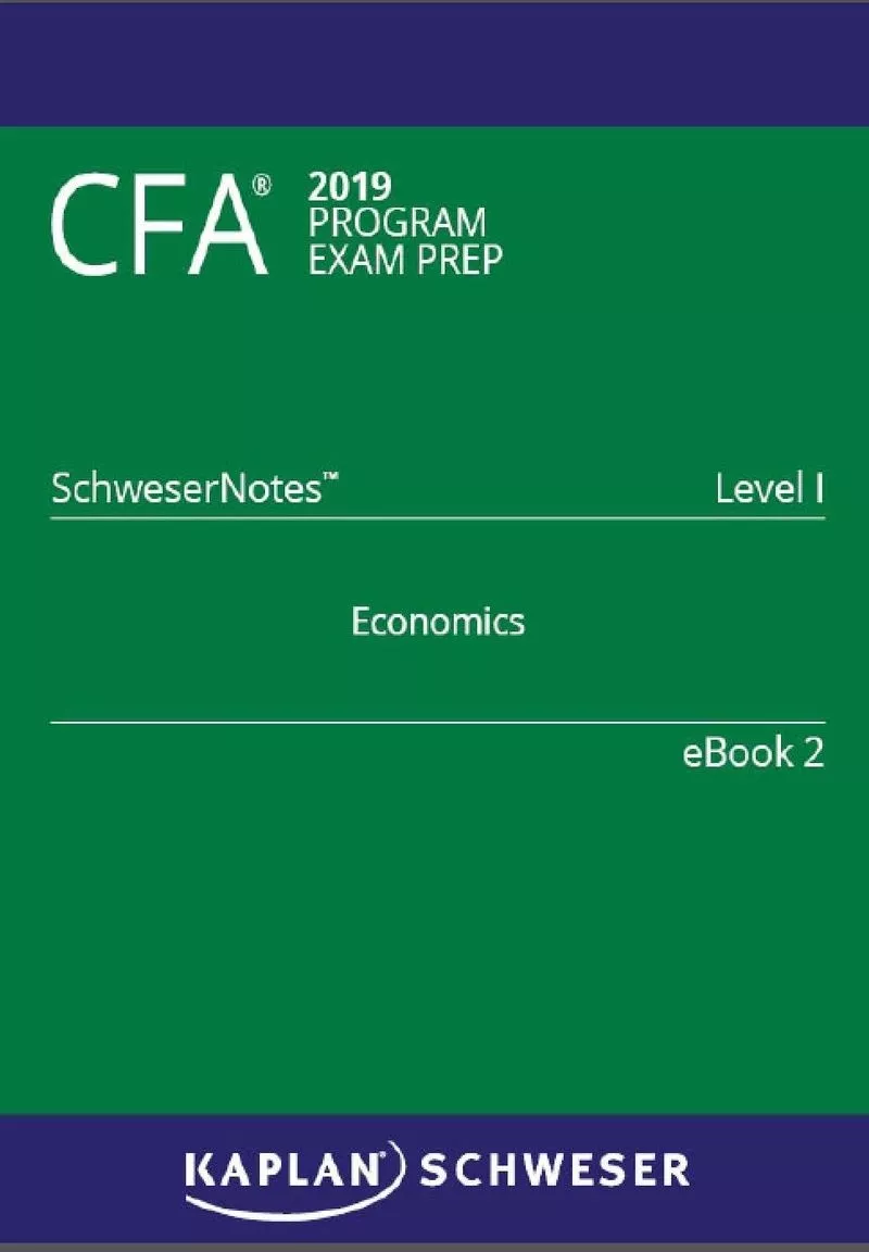 CFA Level I 2019 электронные учебники Schweser 4