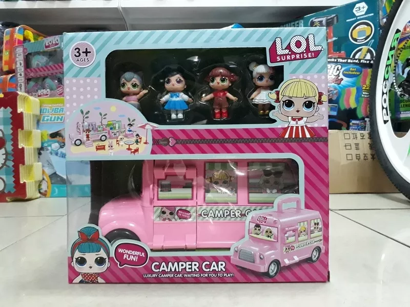 Машинка для кукол ЛОЛ/кукла лол/LOL Surprise/Luxury Camper car/Машина 2