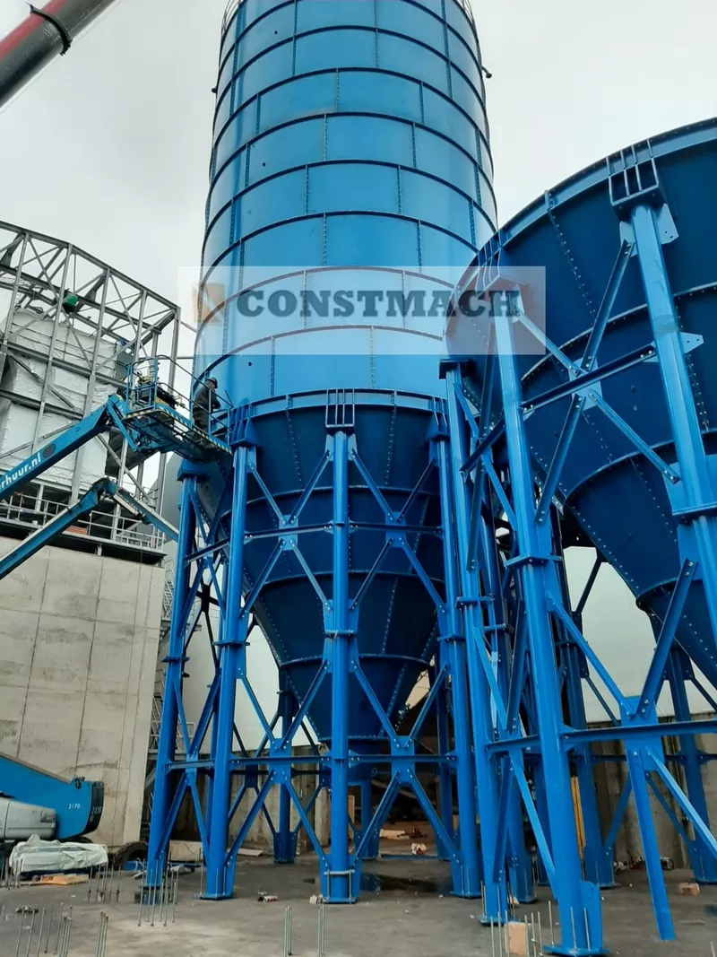 Constmach 1000 тонн Цементные силосы