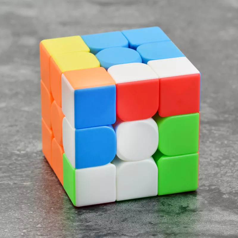 Профессиональный Кубик Рубика 3 на 3 MoYu Meilong в цветном пластике 6
