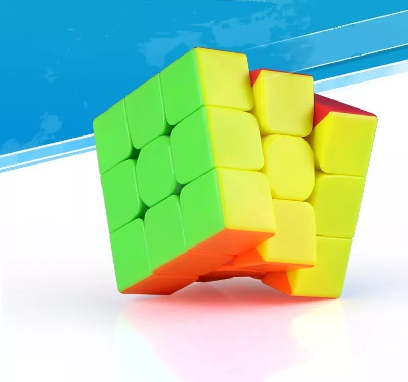 Оригинальный Кубик Рубика 3 на 3 Qiyi Cube/цветной пластик/Для Профи 6