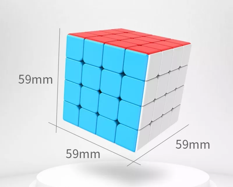 Оригинальный Кубик Рубика 4 на 4 MoYu Meilong в цветном пластике 2