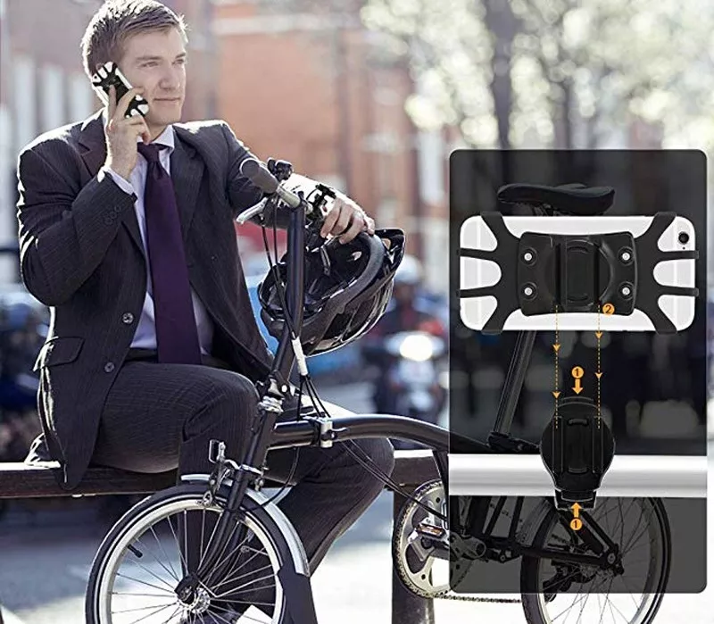 Резиновый Держатель смартфона на велосипеде,  электросамокате,  скутере. 3