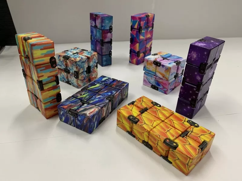 Infinity Cube Игрушка-АНТИСТРЕСС. ИНФИНИТИ КУБ. Кубик бесконечность. 4