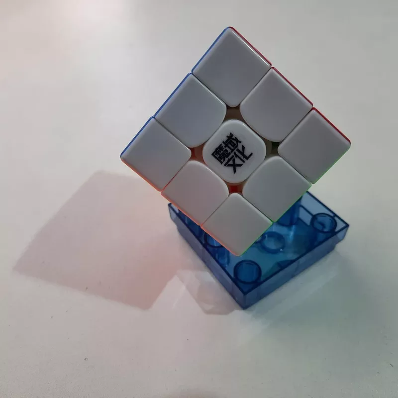 Кубик Рубик MoYu 3x3x3 WeiLong GTS 2M. Магнитный. Цветной пластик 4