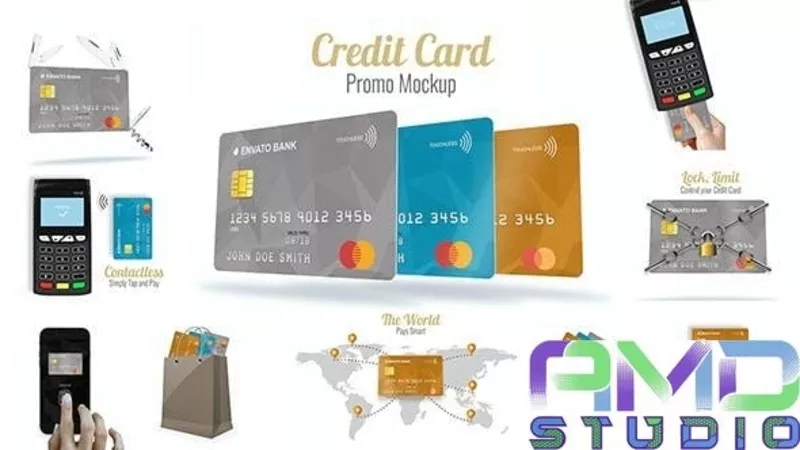 Видеоролик для рекламы пластиковых карт и услуг заказать (BANK_2)