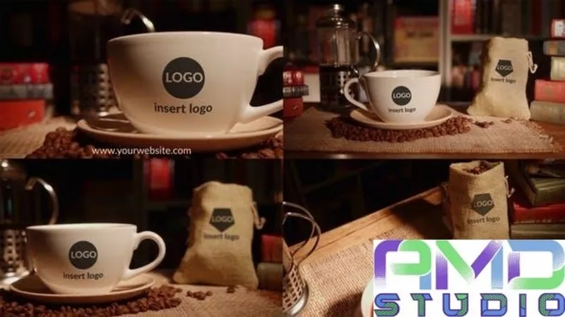 Заказать видеоролик для рекламы кофейного брэнда или магазина. (FOOD_34)