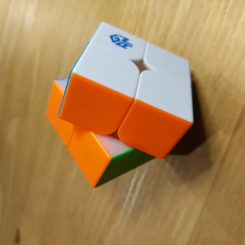 Кубик Рубика Gan 251 v2 2 на 2. (Ган 251 2х2х2 в2). Головоломка. Color 6