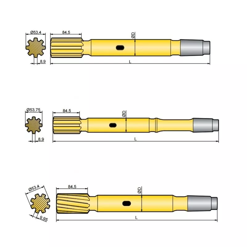 Хвостовик аналог Atlas Copco COP 3038