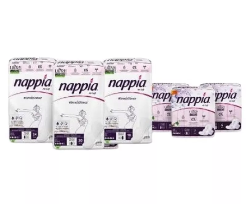 Женские гигиенические прокладки Nappia AirSoft оптом 