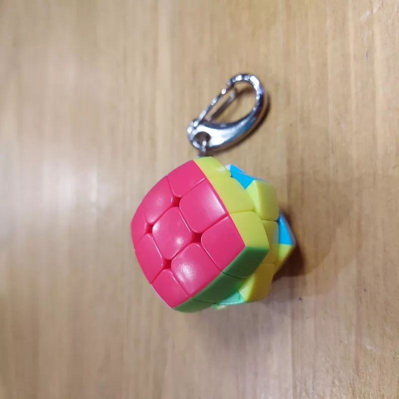 Кубик Рубика - брелок QiYi MoFangGe 3x3x3. Куб. Головоломка. Подарок. 5