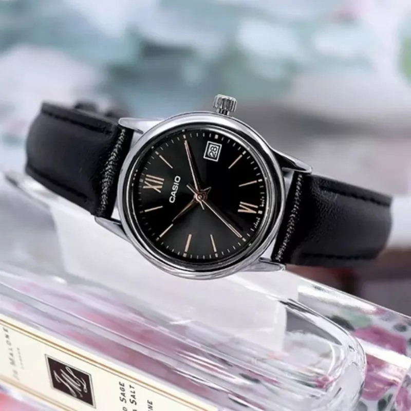 Женские наручные кварцевые часы Casio LTP-V002L-1B3UDF. Оригинальные. 5
