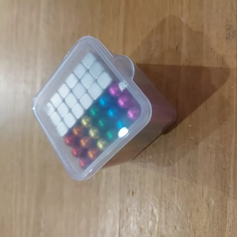 Магнитный Неокуб МИКС. Neocube. 108 кубиков + 108 шариков. Головоломка 3