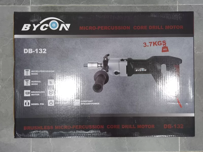 Бесщеточная алмазная дрель с микроударом BYCON DB-132 2