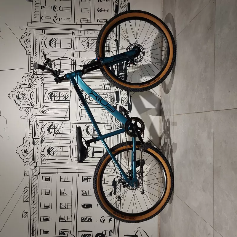 Подростковый Велосипед Fnix 24 колеса. MTB. Без скоростей. SingleSpeed