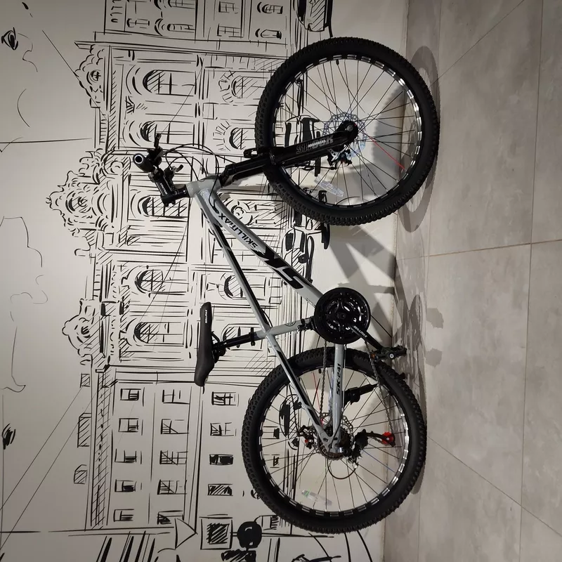 Горный подростковый Велосипед Skillmax на 24 колесах. MTB. Скоростной.