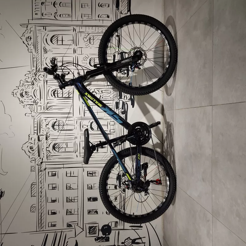 Горный подростковый Велосипед Skillmax на 24 колесах. MTB. Скоростной. 6