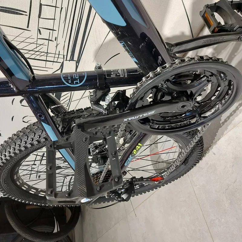 Горный подростковый Велосипед Skillmax на 24 колесах. MTB. Скоростной. 8