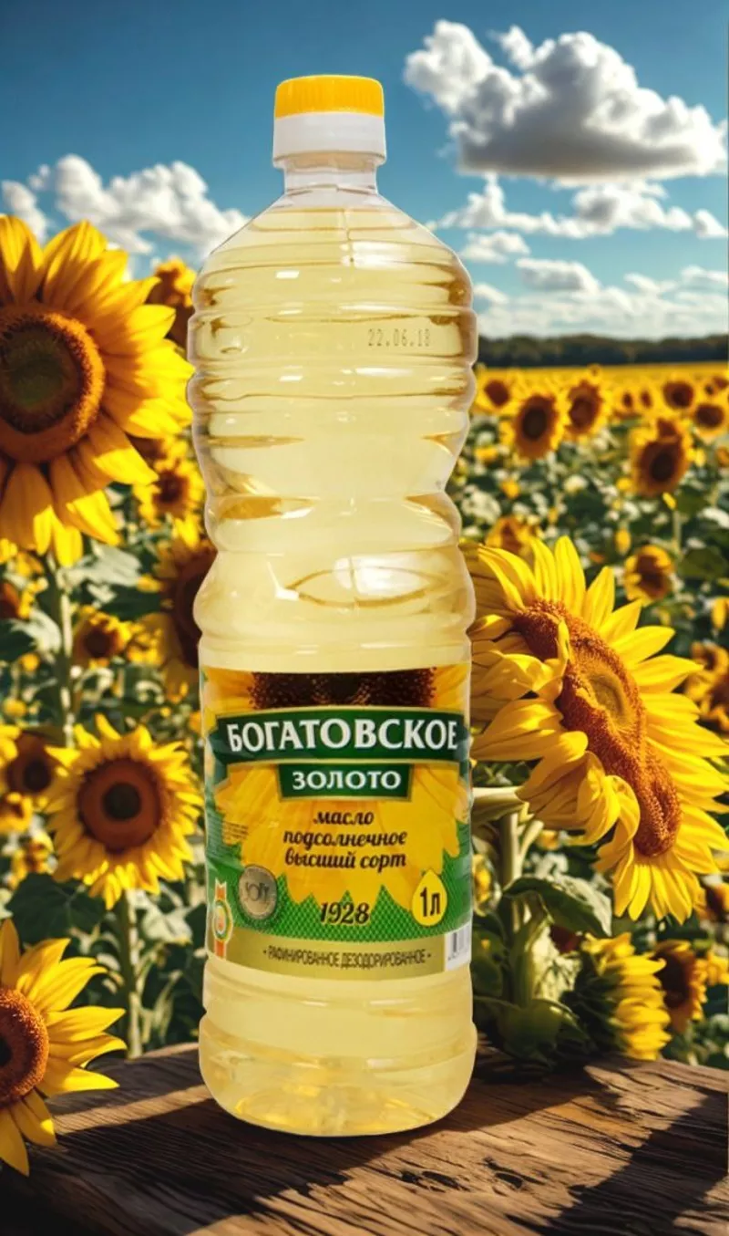 Подсолнечное масло от производителя оптом 5