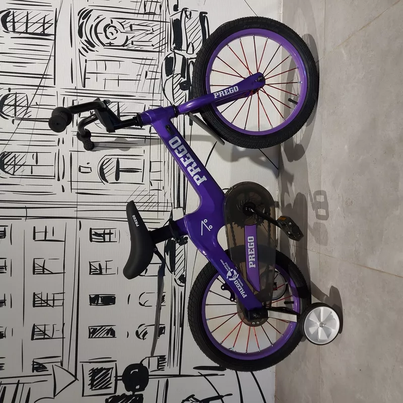 Детский Легкий Двухколесный Велосипед Prego 14