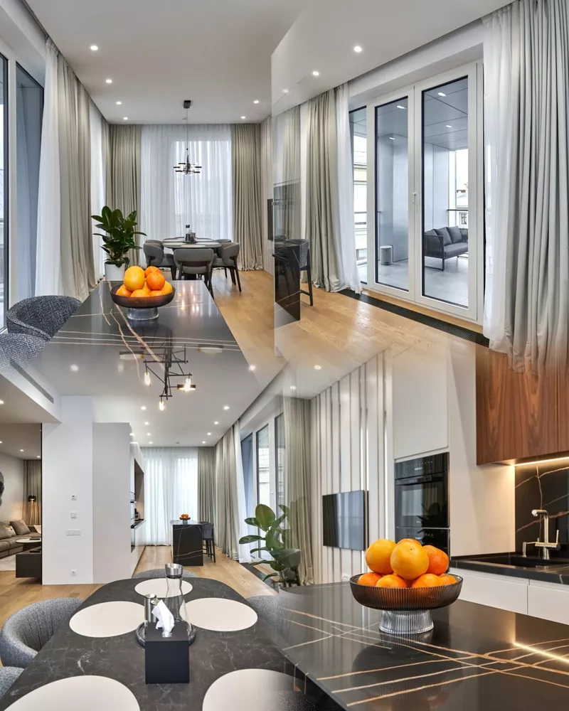 Предлагается к покупке пентхаус в центре Москвы. 2