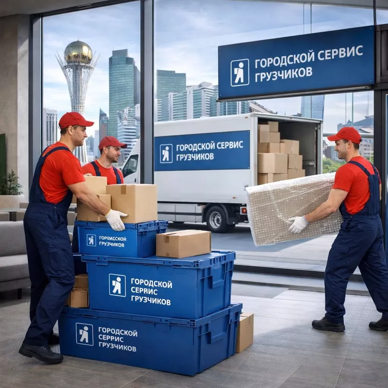 Городской Сервис Грузчиков — Астана 7