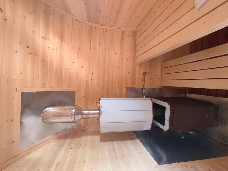 Бани-бочки под ключ от производителя! Быстро прогреваются,  компактные. 7