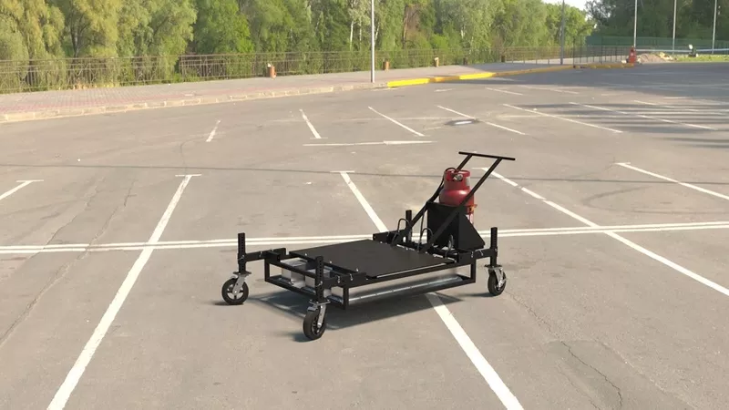 Инфракрасный разогреватель асфальта SP-120